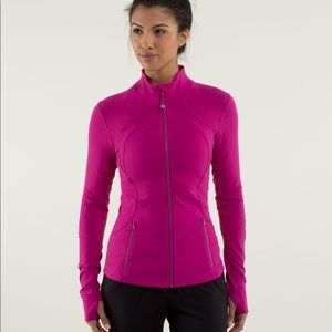 Lululemon Forme Jacket II Brushed Pink Raspberry